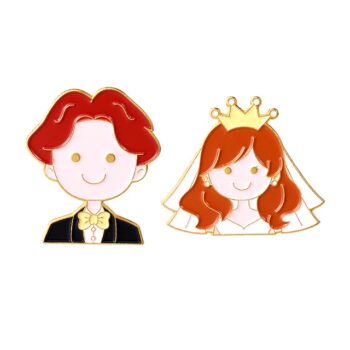 Add a Personal Touch to Your Wedding with Custom Enamel Pins